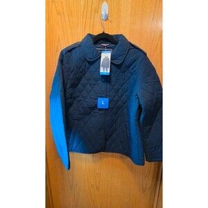 Womens Tommy Hilfiger  Quilted Jacket navy blue,  nwt